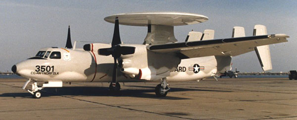 E2C 3501 Coast Guard - 1987 – Coast Guard Aviation Established an Air Interdiction Role in the Drug War