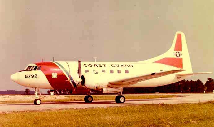 HC 131 Picture 1 - 1976 – HC-131A: Obtained as a Medium Range Search (MRS) Interim Replacement Aircraft for the HU-16