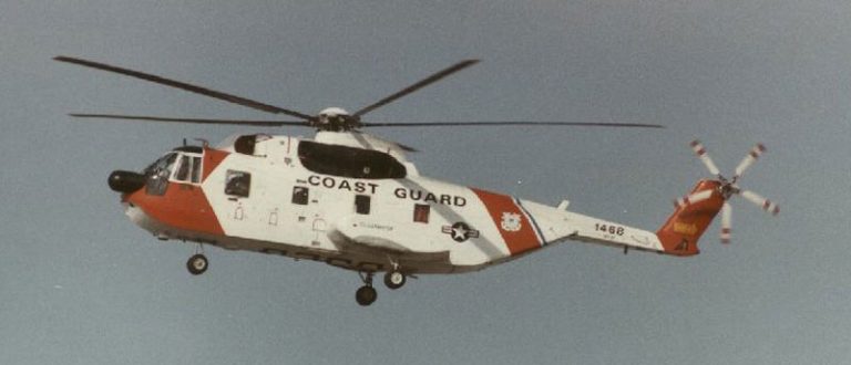 Coast Guard Sikorsky Hh-3F Pelican Helicopter 1981 H-3 Poster Many Sizes; U.S 