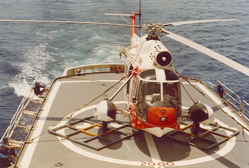 HH 52 Operation Buccaneer Summer 74 8 - 1964 : First of the 210 foot Coast Guard Cutters Were Launched