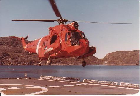 HH-52 landing Westwind