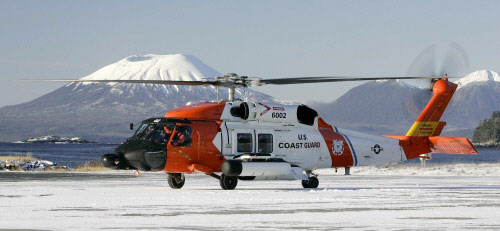 HH 60 Sitka - 1977 -  Coast Guard Air Station Sitka Established