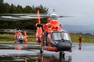 HH 65 Humboldt Bay two aircraft jpg 300x200 - Genesis of the Coast Guard HH-65 Helicopter