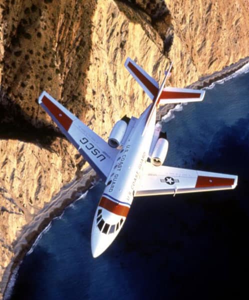 HU 25 guardian top - 1982 – HU25 Falcon Jet Enters Service
