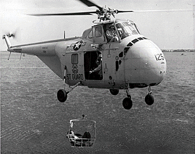 Coast Guard HO4S 3G helicopter - John M. “Muddy” Waters Jr. USCG