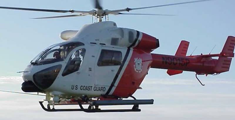 Coast Guard Helicopter MH 90 - A Job Well Done: Captain Michael D. Emerson USCG
