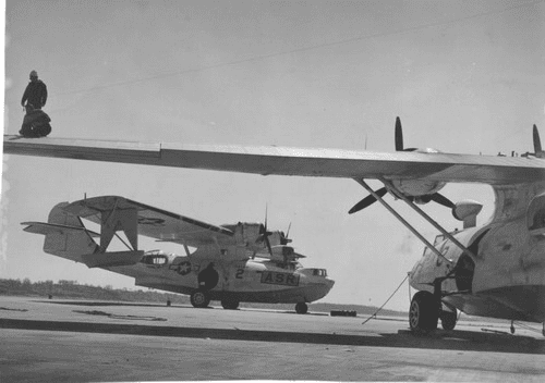 Coast Guard PBY 5A Air Sea Rescue aircraft - 1946: Post World War II Coast Guard Search and Rescue