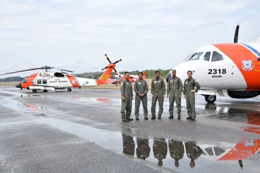 Fab 5 - First Coast Guard African American Woman to Receive the Air Medal