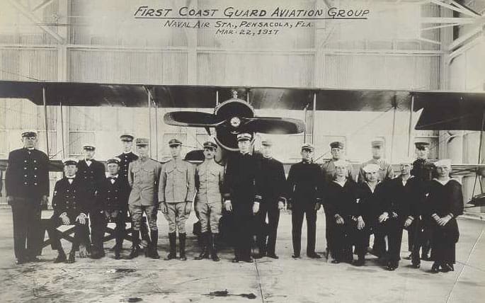 First Coast Guard Aviation Group - 1916: The Navy Offered Flight Training to the Coast Guard