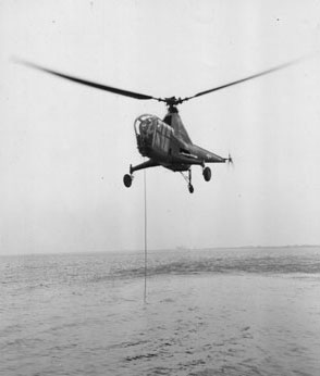 HO2S sonar head - 1946: Post War Helicopter Development