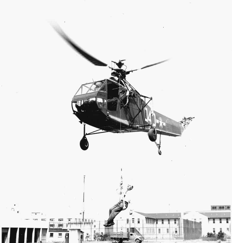 Igor Sikorsky helicopter 978x1024 - 1943: Coast Guard Assigned the Sea-going Development of the Helicopter