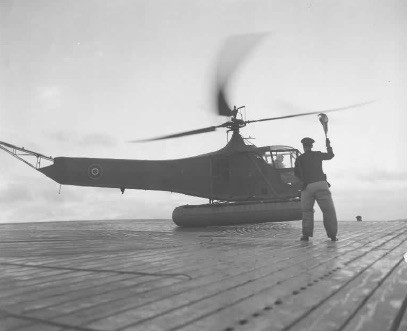 LT Stewart Graham - 1943: Coast Guard Assigned the Sea-going Development of the Helicopter