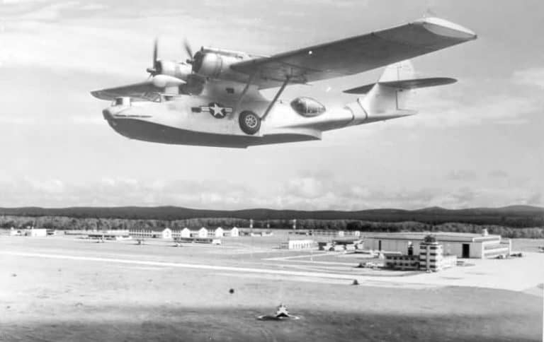PBY-5A – Over Air Station Traverse City