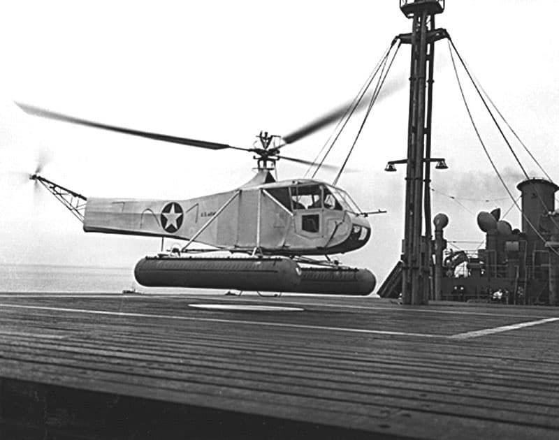 YR 4 - 1943: Coast Guard Assigned the Sea-going Development of the Helicopter