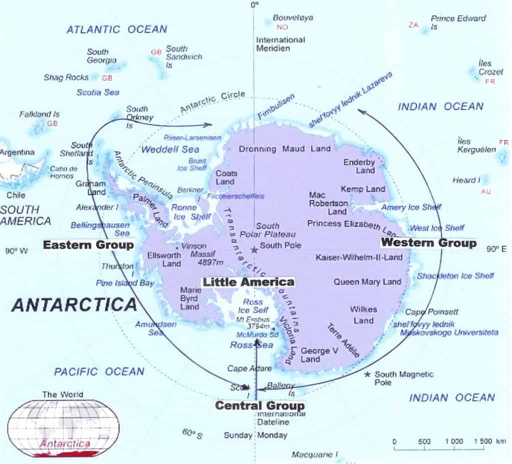 antarctica map 1024x928 - 1946: Operation HIGH JUMP