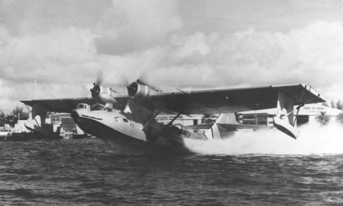 PBY-5A Water Takeoff